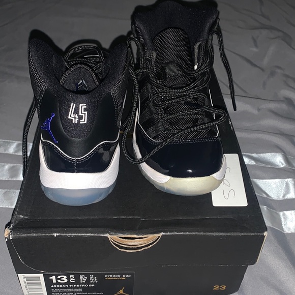 jordan 11 retro bp black concord white kids
